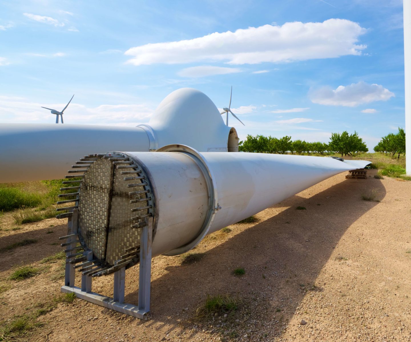 DECC can serve wind energy companies with sacrificial coatings
