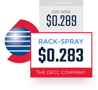 DECC offers low costs and great savings compared to competitors